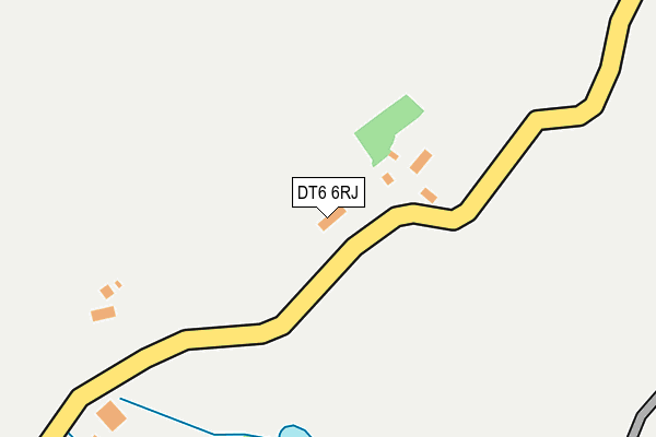 DT6 6RJ map - OS OpenMap – Local (Ordnance Survey)