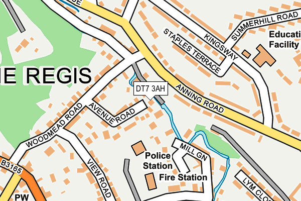 DT7 3AH map - OS OpenMap – Local (Ordnance Survey) DT7 3AH map - OS OpenMap – Local (Ordnance Survey)