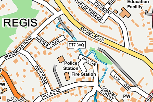 DT7 3AQ map - OS OpenMap – Local (Ordnance Survey) DT7 3AQ map - OS OpenMap – Local (Ordnance Survey)