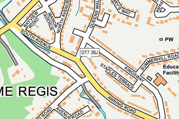 DT7 3BJ map - OS OpenMap – Local (Ordnance Survey) DT7 3BJ map - OS OpenMap – Local (Ordnance Survey)