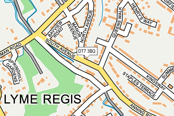 DT7 3BQ map - OS OpenMap – Local (Ordnance Survey) DT7 3BQ map - OS OpenMap – Local (Ordnance Survey)