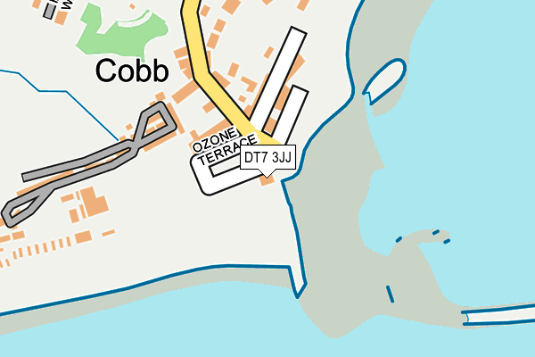 DT7 3JJ map - OS OpenMap – Local (Ordnance Survey) DT7 3JJ map - OS OpenMap – Local (Ordnance Survey)