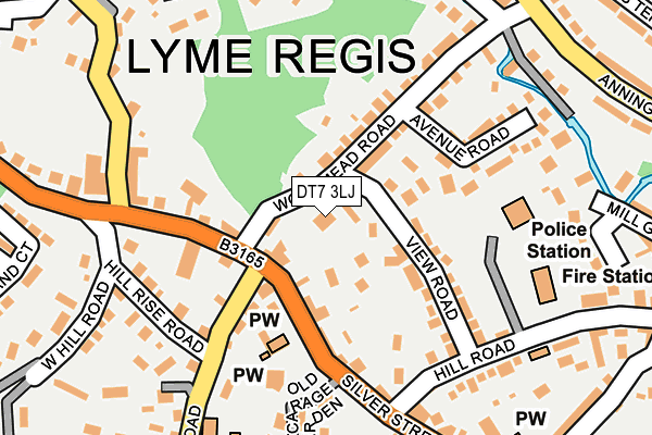 DT7 3LJ map - OS OpenMap – Local (Ordnance Survey) DT7 3LJ map - OS OpenMap – Local (Ordnance Survey)