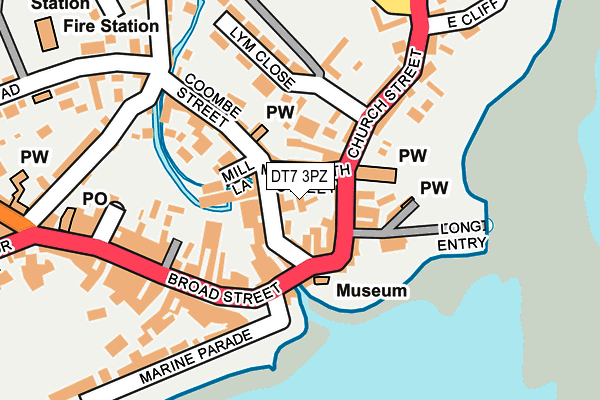 DT7 3PZ map - OS OpenMap – Local (Ordnance Survey) DT7 3PZ map - OS OpenMap – Local (Ordnance Survey)