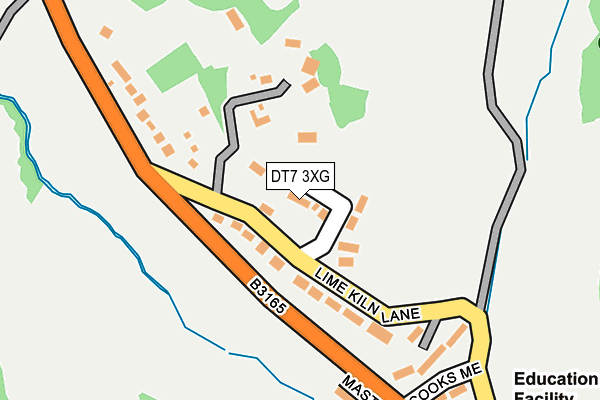 DT7 3XG map - OS OpenMap – Local (Ordnance Survey) DT7 3XG map - OS OpenMap – Local (Ordnance Survey)