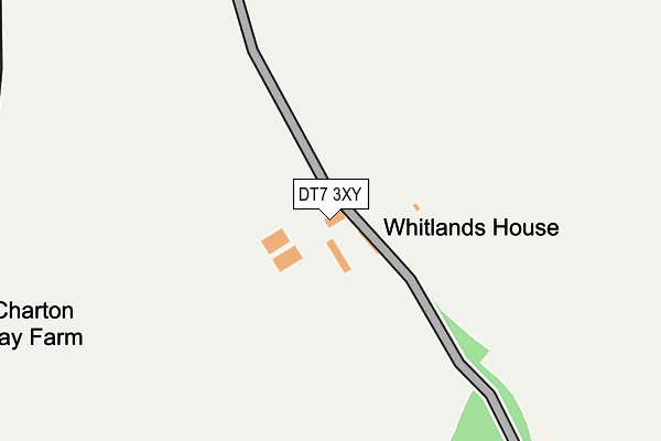 DT7 3XY map - OS OpenMap – Local (Ordnance Survey) DT7 3XY map - OS OpenMap – Local (Ordnance Survey)