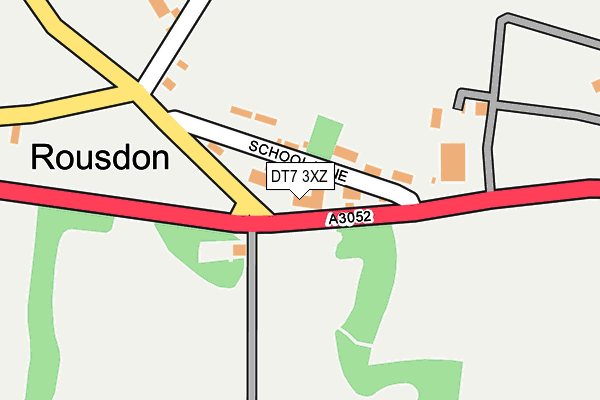 DT7 3XZ map - OS OpenMap – Local (Ordnance Survey) DT7 3XZ map - OS OpenMap – Local (Ordnance Survey)
