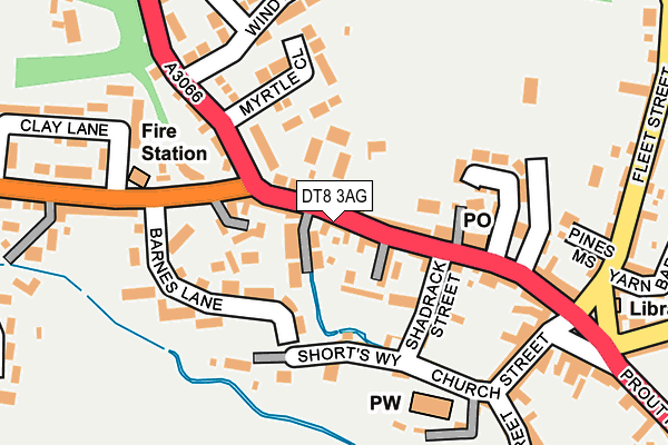 DT8 3AG map - OS OpenMap – Local (Ordnance Survey) DT8 3AG map - OS OpenMap – Local (Ordnance Survey)
