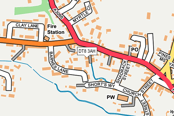 DT8 3AH map - OS OpenMap – Local (Ordnance Survey) DT8 3AH map - OS OpenMap – Local (Ordnance Survey)