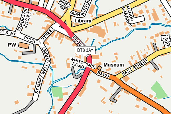 DT8 3AY map - OS OpenMap – Local (Ordnance Survey) DT8 3AY map - OS OpenMap – Local (Ordnance Survey)
