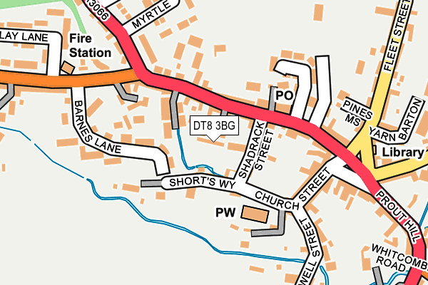 DT8 3BG map - OS OpenMap – Local (Ordnance Survey) DT8 3BG map - OS OpenMap – Local (Ordnance Survey)