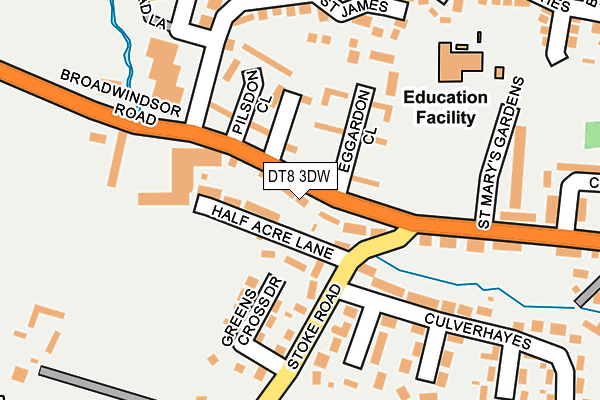 DT8 3DW map - OS OpenMap – Local (Ordnance Survey) DT8 3DW map - OS OpenMap – Local (Ordnance Survey)