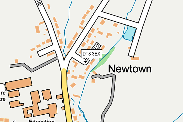DT8 3EX map - OS OpenMap – Local (Ordnance Survey) DT8 3EX map - OS OpenMap – Local (Ordnance Survey)