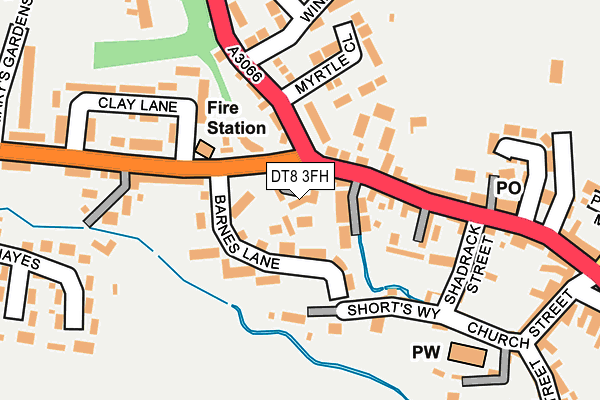 DT8 3FH map - OS OpenMap – Local (Ordnance Survey) DT8 3FH map - OS OpenMap – Local (Ordnance Survey)