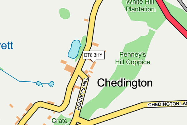DT8 3HY map - OS OpenMap – Local (Ordnance Survey) DT8 3HY map - OS OpenMap – Local (Ordnance Survey)