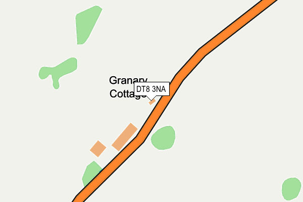 DT8 3NA map - OS OpenMap – Local (Ordnance Survey)