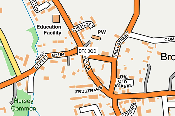 DT8 3QD map - OS OpenMap – Local (Ordnance Survey) DT8 3QD map - OS OpenMap – Local (Ordnance Survey)