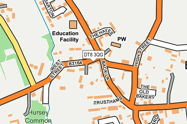DT8 3QG map - OS OpenMap – Local (Ordnance Survey) DT8 3QG map - OS OpenMap – Local (Ordnance Survey)