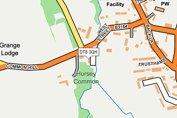 DT8 3QH map - OS OpenMap – Local (Ordnance Survey) DT8 3QH map - OS OpenMap – Local (Ordnance Survey)