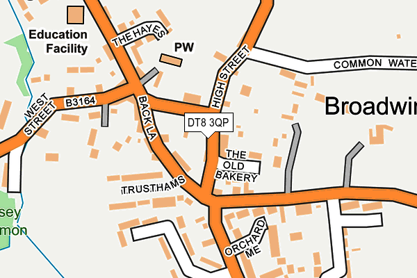 DT8 3QP map - OS OpenMap – Local (Ordnance Survey) DT8 3QP map - OS OpenMap – Local (Ordnance Survey)