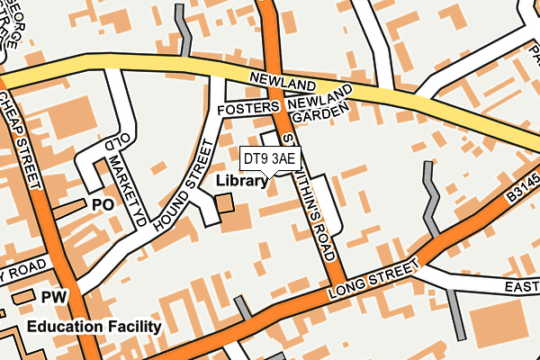 DT9 3AE map - OS OpenMap – Local (Ordnance Survey) DT9 3AE map - OS OpenMap – Local (Ordnance Survey)