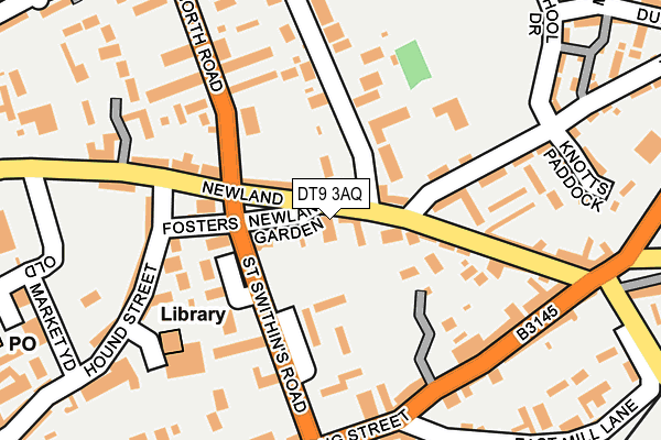 DT9 3AQ map - OS OpenMap – Local (Ordnance Survey) DT9 3AQ map - OS OpenMap – Local (Ordnance Survey)