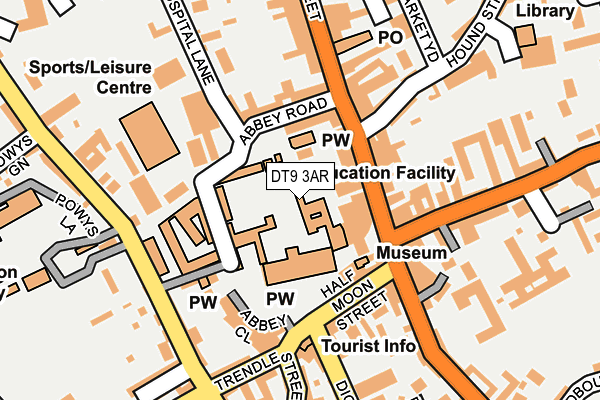 DT9 3AR map - OS OpenMap – Local (Ordnance Survey) DT9 3AR map - OS OpenMap – Local (Ordnance Survey)