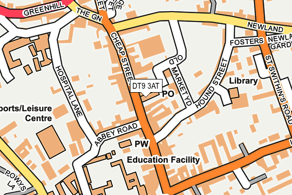 DT9 3AT map - OS OpenMap – Local (Ordnance Survey) DT9 3AT map - OS OpenMap – Local (Ordnance Survey)