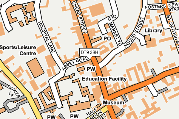 DT9 3BH map - OS OpenMap – Local (Ordnance Survey) DT9 3BH map - OS OpenMap – Local (Ordnance Survey)