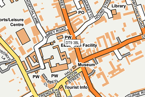 DT9 3BL map - OS OpenMap – Local (Ordnance Survey) DT9 3BL map - OS OpenMap – Local (Ordnance Survey)