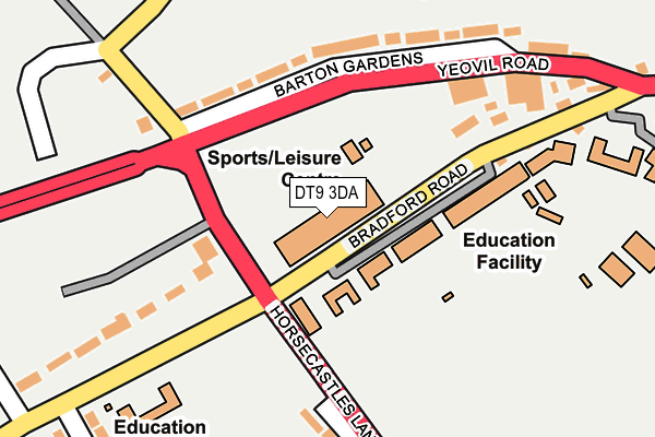 DT9 3DA map - OS OpenMap – Local (Ordnance Survey) DT9 3DA map - OS OpenMap – Local (Ordnance Survey)