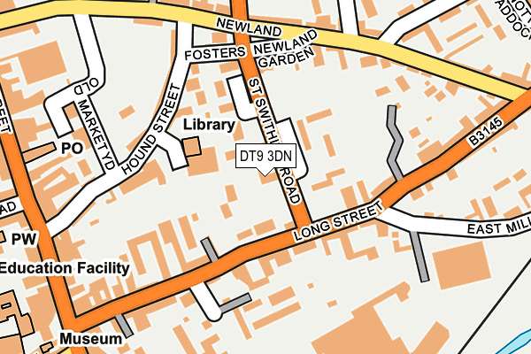 DT9 3DN map - OS OpenMap – Local (Ordnance Survey) DT9 3DN map - OS OpenMap – Local (Ordnance Survey)