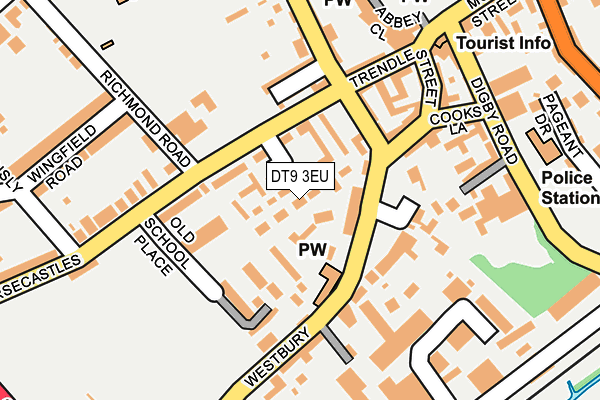DT9 3EU map - OS OpenMap – Local (Ordnance Survey) DT9 3EU map - OS OpenMap – Local (Ordnance Survey)