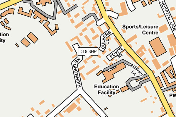 DT9 3HP map - OS OpenMap – Local (Ordnance Survey) DT9 3HP map - OS OpenMap – Local (Ordnance Survey)