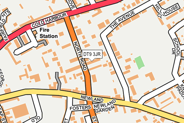 DT9 3JR map - OS OpenMap – Local (Ordnance Survey) DT9 3JR map - OS OpenMap – Local (Ordnance Survey)