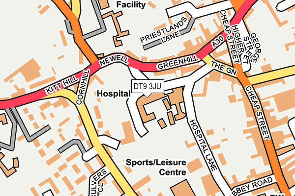 DT9 3JU map - OS OpenMap – Local (Ordnance Survey) DT9 3JU map - OS OpenMap – Local (Ordnance Survey)