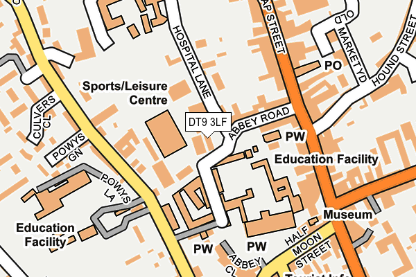 DT9 3LF map - OS OpenMap – Local (Ordnance Survey) DT9 3LF map - OS OpenMap – Local (Ordnance Survey)