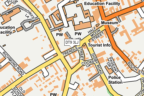 DT9 3LJ map - OS OpenMap – Local (Ordnance Survey) DT9 3LJ map - OS OpenMap – Local (Ordnance Survey)