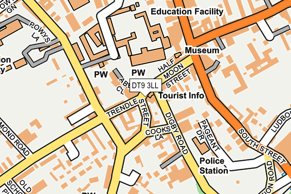 DT9 3LL map - OS OpenMap – Local (Ordnance Survey) DT9 3LL map - OS OpenMap – Local (Ordnance Survey)