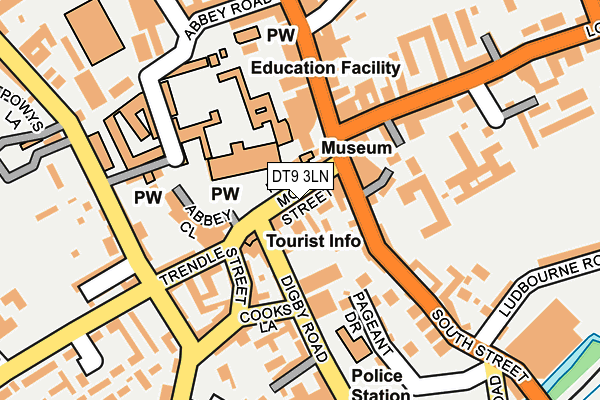 DT9 3LN map - OS OpenMap – Local (Ordnance Survey) DT9 3LN map - OS OpenMap – Local (Ordnance Survey)