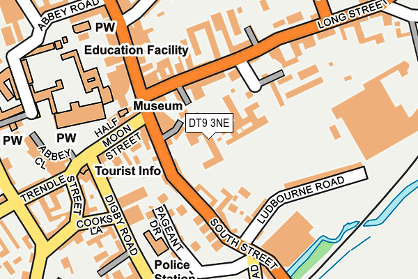 DT9 3NE map - OS OpenMap – Local (Ordnance Survey) DT9 3NE map - OS OpenMap – Local (Ordnance Survey)