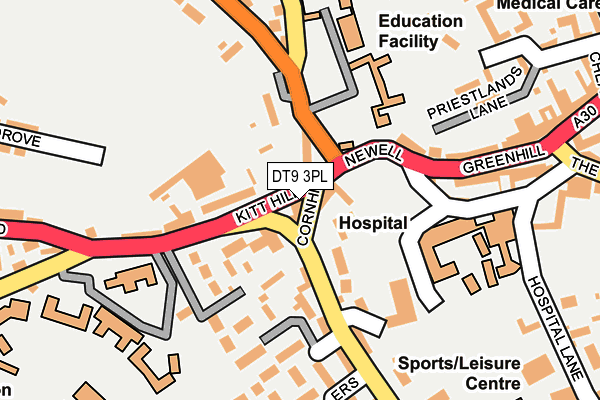 DT9 3PL map - OS OpenMap – Local (Ordnance Survey) DT9 3PL map - OS OpenMap – Local (Ordnance Survey)
