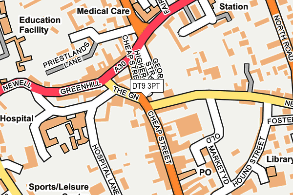 DT9 3PT map - OS OpenMap – Local (Ordnance Survey) DT9 3PT map - OS OpenMap – Local (Ordnance Survey)