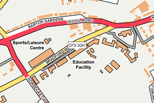 DT9 3QH map - OS OpenMap – Local (Ordnance Survey) DT9 3QH map - OS OpenMap – Local (Ordnance Survey)