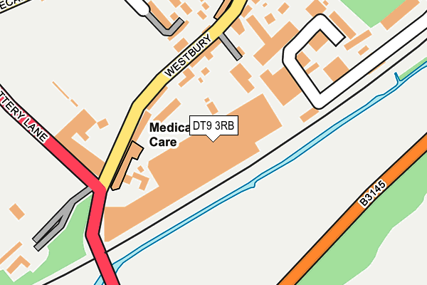 DT9 3RB map - OS OpenMap – Local (Ordnance Survey) DT9 3RB map - OS OpenMap – Local (Ordnance Survey)