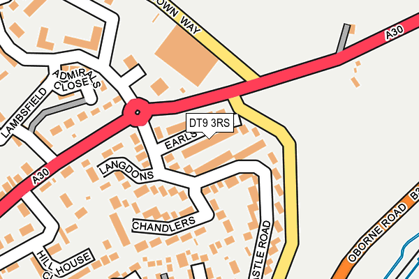 DT9 3RS map - OS OpenMap – Local (Ordnance Survey) DT9 3RS map - OS OpenMap – Local (Ordnance Survey)