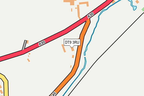 DT9 3RU map - OS OpenMap – Local (Ordnance Survey) DT9 3RU map - OS OpenMap – Local (Ordnance Survey)