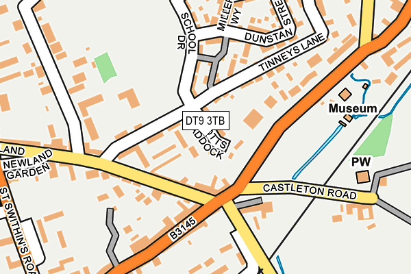 DT9 3TB map - OS OpenMap – Local (Ordnance Survey) DT9 3TB map - OS OpenMap – Local (Ordnance Survey)