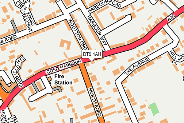 DT9 4AH map - OS OpenMap – Local (Ordnance Survey) DT9 4AH map - OS OpenMap – Local (Ordnance Survey)