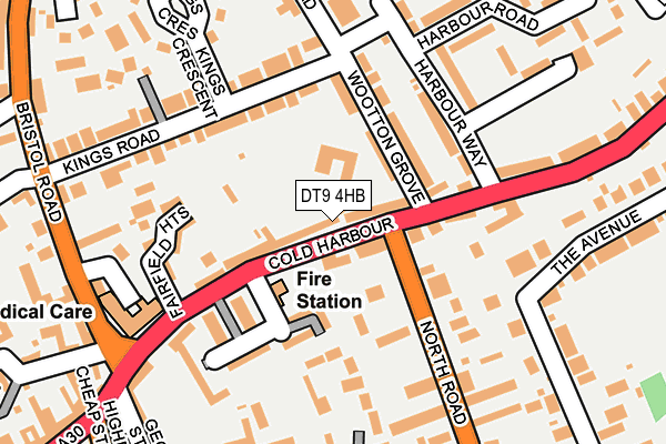 DT9 4HB map - OS OpenMap – Local (Ordnance Survey) DT9 4HB map - OS OpenMap – Local (Ordnance Survey)